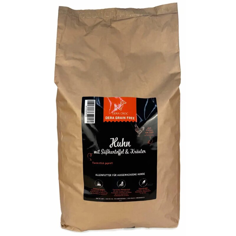 Dera Croc Premium Huhn mit Süßkartoffel & Kräuter... (7,45 € pro 1 kg) von Dera Croc