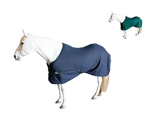 Derby Originals Classic Fleece-Kühldecke für alle Jahreszeiten, für Ställe und den Außenbereich, Marineblau, 183 cm von Derby Originals