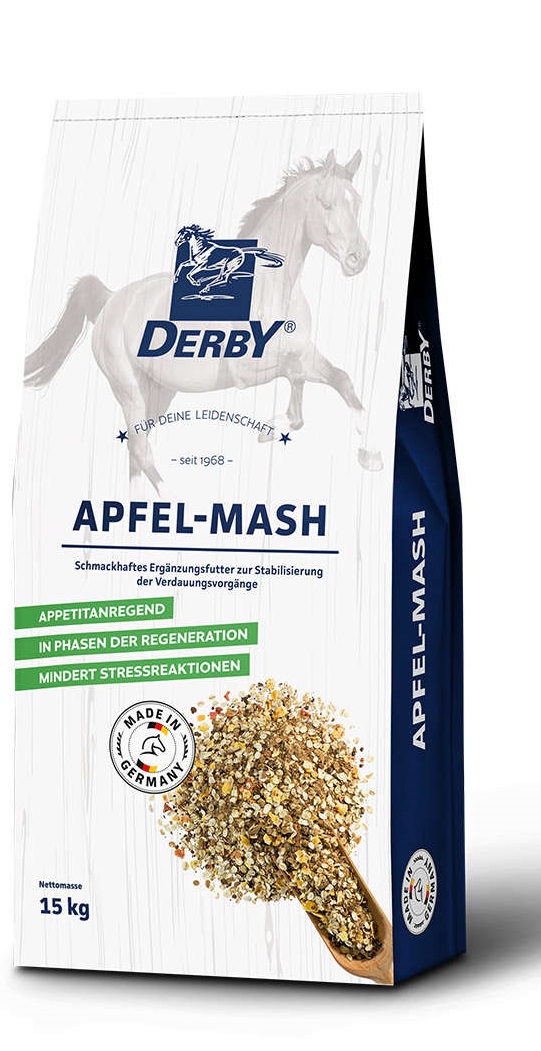 Derby Apfel Mash 15 kg Mit Apfelgeschmack Derby Apfel Mash 15 kg Mit Apfelgeschmack von Derby