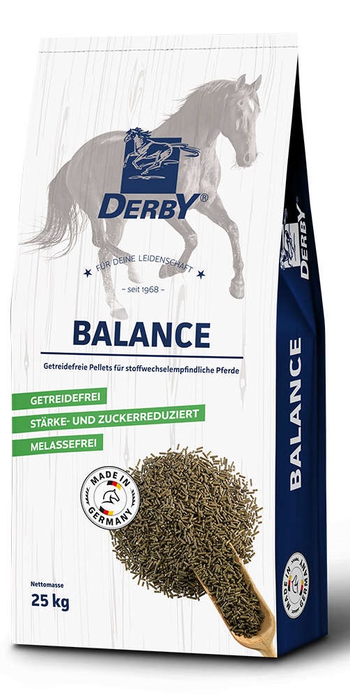 Derby Balance 25 kg pelletiert  stärke- und zuckerreduziert von Derby