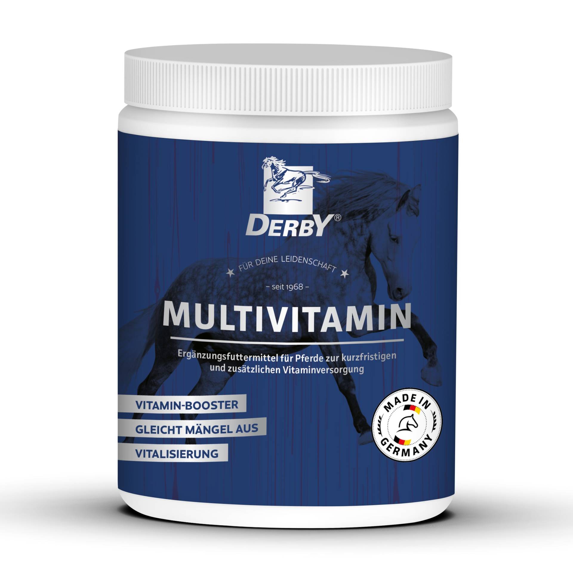 Derby Derby Multivitamin 0,7 kg Dose Vitaminbombe Derby Derby Multivitamin 0,7 kg Dose Vitaminbombe von Derby