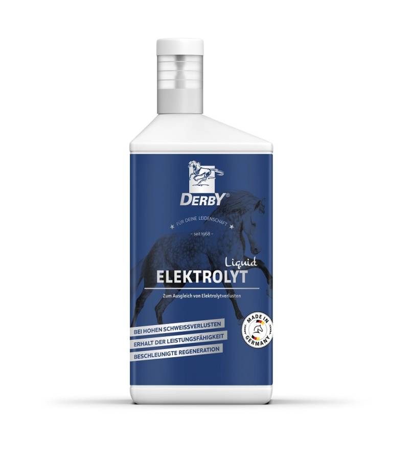 Derby Elektrolyt liquid 1L Flasche bei starkem Elektrolytverlust Derby Elektrolyt liquid 1L Flasche bei starkem Elektrolytverlust von Derby