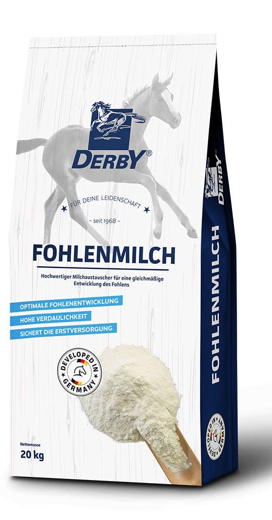 Derby Fohlenmilch 20 kg Muttermilchersatz Derby Fohlenmilch 20 kg Muttermilchersatz von Derby