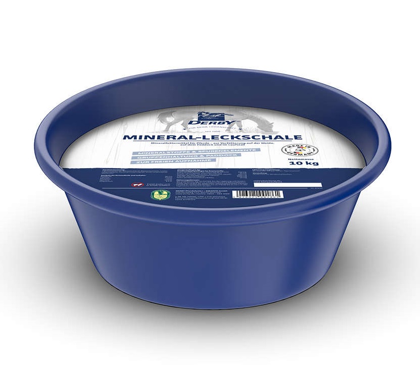 Derby Mineral-Leckschale Leckstein 10kg Mineralversorgung von Derby