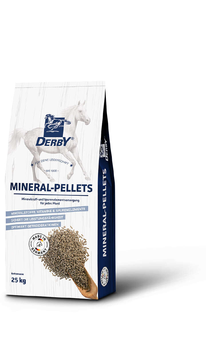 Derby Mineral-Pellets 25 kg Optimale Mineralstoffdeckung Derby Mineral-Pellets 25 kg Optimale Mineralstoffdeckung von Derby