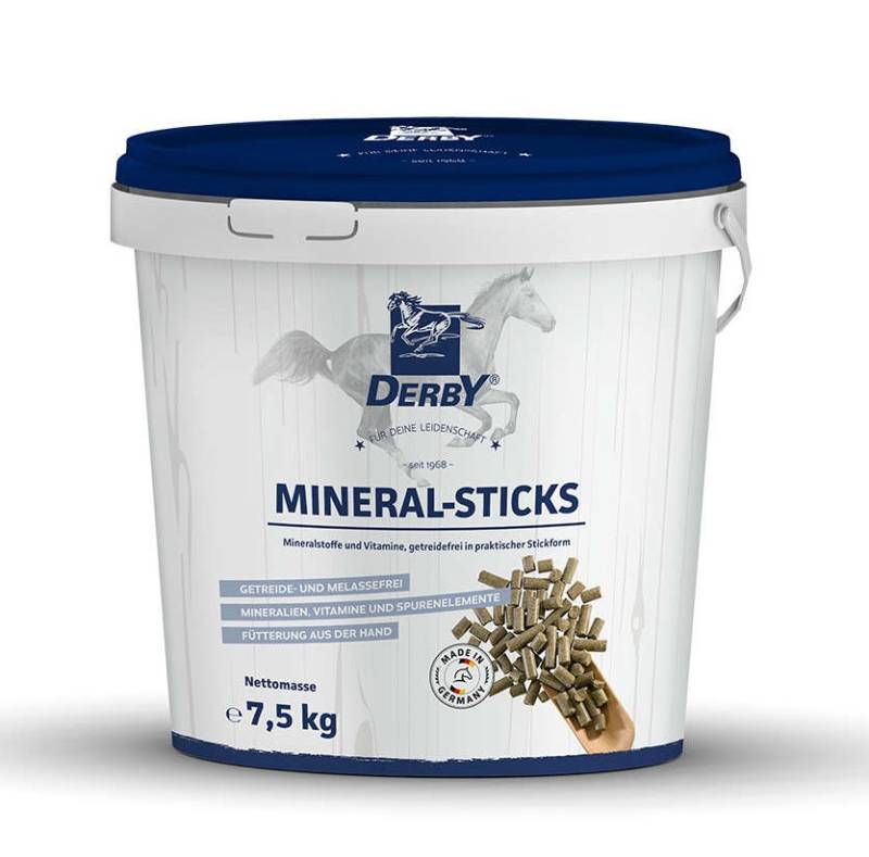 Derby Mineralsticks 7,5 kg Die praktische Mineralversorgung Derby Mineralsticks 7,5 kg Die praktische Mineralversorgung von Derby