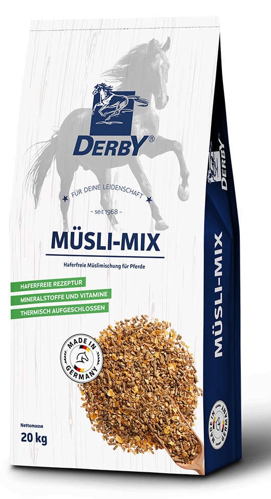 Derby Müsli-Mix haferfrei 20 kg Für eine ausgewogene Ernährung Derby Müsli-Mix haferfrei 20 kg Für eine ausgewogene Ernährung von Derby