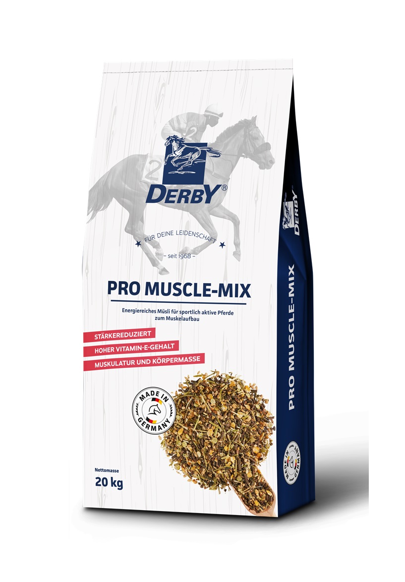 Derby Pro Muscle Mix Müsli 20kg Stärkereduziertes Sportmüsli Derby Pro Muscle Mix Müsli 20kg Stärkereduziertes Sportmüsli von Derby