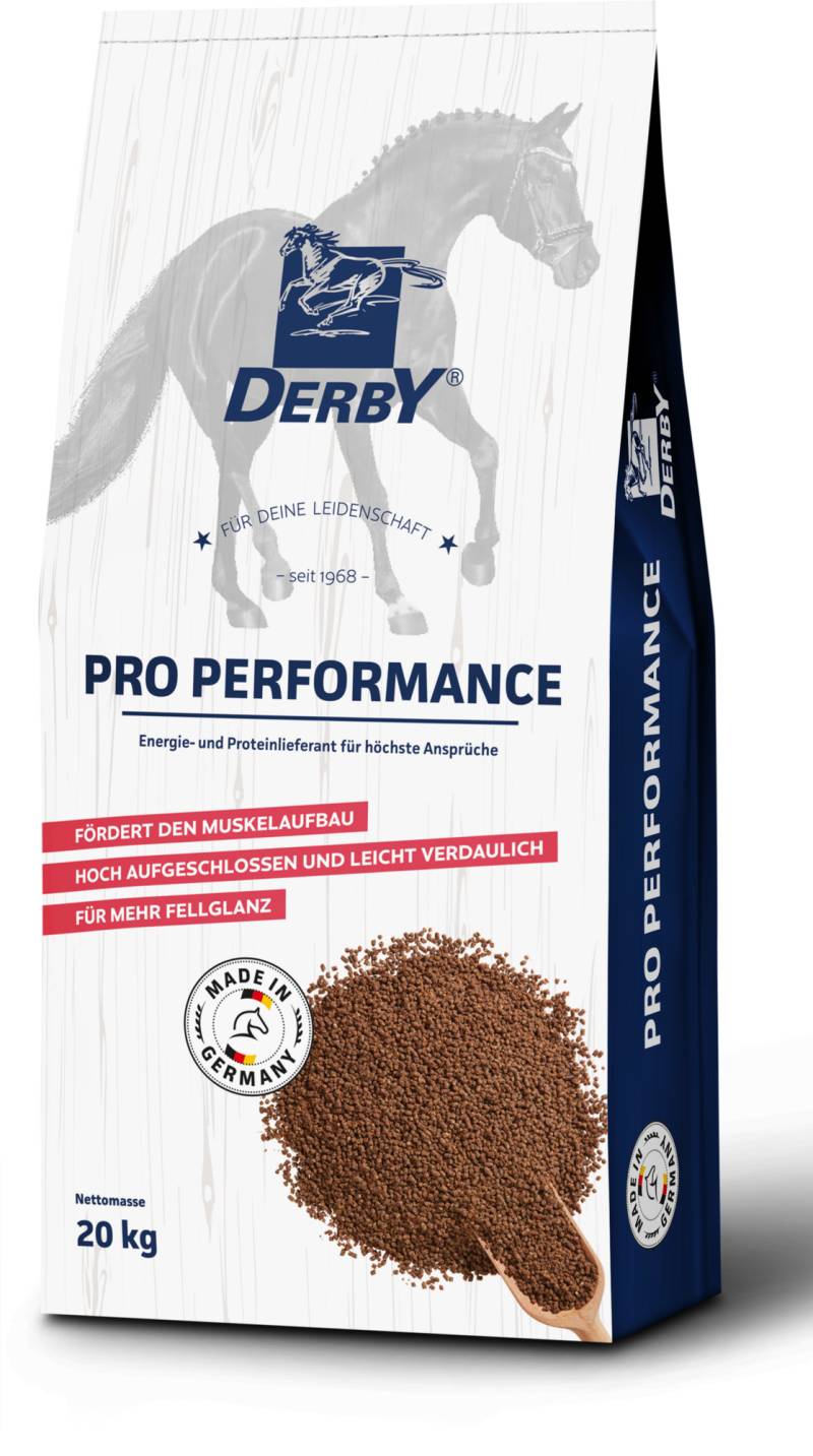 Derby Pro Performance 20 kg Sack Energie- und Proteinlieferant Derby Pro Performance 20 kg Sack Energie- und Proteinlieferant von Derby