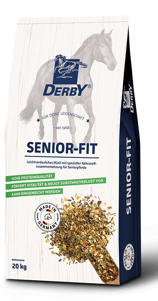 Derby Senior-Fit 20 kg Unterstützt den Stoffwechsel Derby Senior-Fit 20 kg Unterstützt den Stoffwechsel von Derby