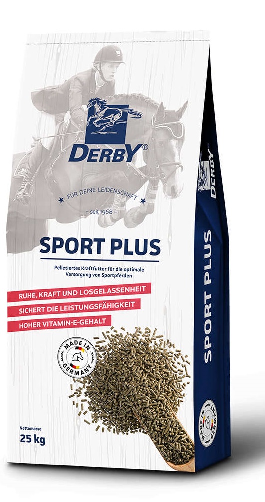 Derby Sport Plus 25 kg pelletiert bei hohem Energie- und Proteinbedarf von Derby