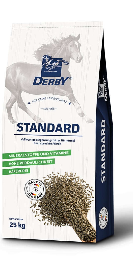 Derby Standard 25 kg Vollwertpellets Derby Standard 25 kg Vollwertpellets von Derby
