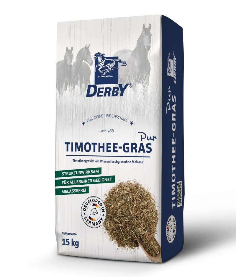 Derby Timothee-Gras Pur 15kg Für stoffwechselempfindliche Pferde Derby Timothee-Gras Pur 15kg Für stoffwechselempfindliche Pferde von Derby