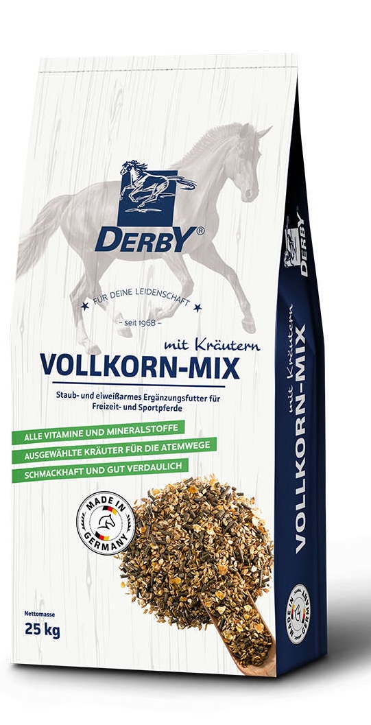 Derby Vollkorn-Mix mit Kräutern 25kg Schmackhaft & wohltuend von Derby