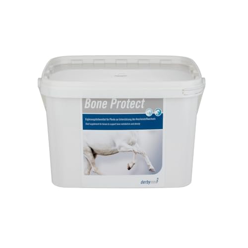 derbymed Bone Protect | 3,5 kg | Ergänzungsfuttermittel für Pferde zur Unterstützung des Knochenstoffwechsels | Kann unterstützend wirken bei bei Knochen- und Knorpelerkrankung von derbymed