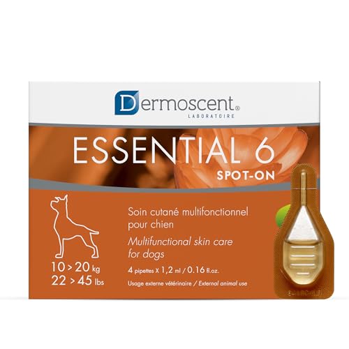 DERMOSCENT Essential 6 PERRO Spot ON 10-20KG 1,2ML 4PIP(NDR) von Dermoscent