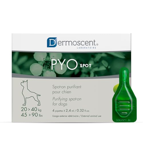 Dermoscent 920-7224 Pyospot 20kg-40kg für Hunde 4Pip von Dermoscent
