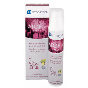 Dermoscent Atop 7 Spray für Hund und Katze 3 x 75 ml von Dermoscent