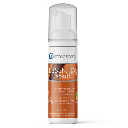 Trockenshampoo für Hunde – Reinigung ohne Wasser | Sanfte Pflege mit Hanfsamenöl & Niaouli-Öl | Feuchtigkeitsspendender Reinigungsschaum | Essential Mousse von Dermoscent Trockenshampoo für Hunde – Reinigung ohne Wasser | Sanfte Pflege mit Hanfsamenöl & Niaouli-Öl | Feuchtigkeitsspendender Reinigungsschaum | Essential Mousse von Dermoscent von Dermoscent