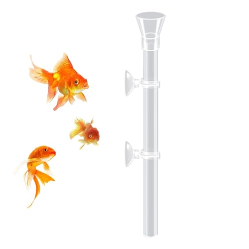 Derwrtup Aquarium Fütterungsrohr | Becken Kampffisch Fütterungsrohr | Transparente Futterhilfen Für Fisch Schildkröten Mit Streuverhinderung Derwrtup Aquarium Fütterungsrohr | Becken Kampffisch Fütterungsrohr | Transparente Futterhilfen Für Fisch Schildkröten Mit Streuverhinderung von Derwrtup