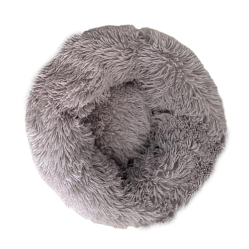 Derwrtup Katzenbetten für Hauskatzen,Rundes Donut-Kuschel-Hundebett, Beruhigendes Plüsch-Kuschelbett für Hunde, Donut-Hundebett, Haustierbettmatte zum Schlafen, Schlafen, Nickerchen und Ausruhen von Derwrtup Katzenbetten für Hauskatzen,Rundes Donut-Kuschel-Hundebett, Beruhigendes Plüsch-Kuschelbett für Hunde, Donut-Hundebett, Haustierbettmatte zum Schlafen, Schlafen, Nickerchen und Ausruhen von von Derwrtup