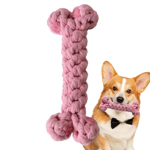 Derwrtup Kauspielzeug für Hunde, Kauspielzeug für Welpen - Weiches Baumwollknochen-Welpen-Zahnreinigungsspielzeug - 15,5 cm/6,1 Zoll aggressives Kauspielzeug für Hunde, Zahnreinigungszubehör für Hunde Derwrtup Kauspielzeug für Hunde, Kauspielzeug für Welpen - Weiches Baumwollknochen-Welpen-Zahnreinigungsspielzeug - 15,5 cm/6,1 Zoll aggressives Kauspielzeug für Hunde, Zahnreinigungszubehör für Hunde von Derwrtup