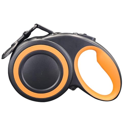Derwrtup Robuste einziehbare Hundekette, tragbare einziehbare Hundekette - Automatische Hundekette - 360-Grad-Verwicklungsfreie 5-Meter-Kette mit reflektierendem Streifen, praktisches, einziehbares, Derwrtup Robuste einziehbare Hundekette, tragbare einziehbare Hundekette - Automatische Hundekette - 360-Grad-Verwicklungsfreie 5-Meter-Kette mit reflektierendem Streifen, praktisches, einziehbares, von Derwrtup