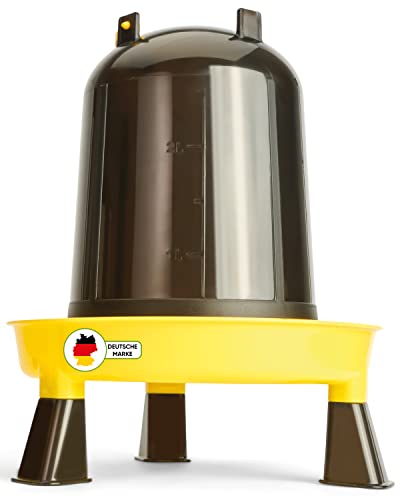 Hühnertränke 5l: Große Geflügeltränke I Automatische Hühner Tränke 5 Liter I Wasserspender I Wassertränke I Hühner Zubehör Hühnertränke 5l: Große Geflügeltränke I Automatische Hühner Tränke 5 Liter I Wasserspender I Wassertränke I Hühner Zubehör von Descena
