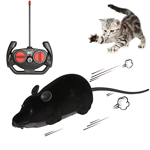 DesignBox Fernbedienung Maus Spielzeug, drahtlose Steuerung Realistische Ratte Scary RC Mäuse Spielzeug Für Katze Kätzchen Hund Haustier Neuheit Geschenk Trick Bugs, Kinder Kinder Halloween DesignBox Fernbedienung Maus Spielzeug, drahtlose Steuerung Realistische Ratte Scary RC Mäuse Spielzeug Für Katze Kätzchen Hund Haustier Neuheit Geschenk Trick Bugs, Kinder Kinder Halloween von DesignBox
