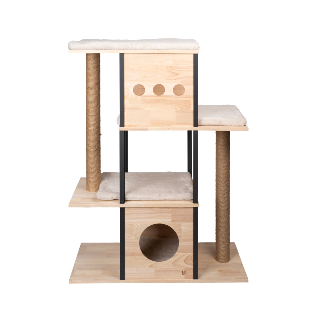 Desgined by Lotte Holz-Kratzbaum Nala L - natur / schwarz Desgined by Lotte Holz-Kratzbaum Nala L - natur / schwarz von Designed by Lotte