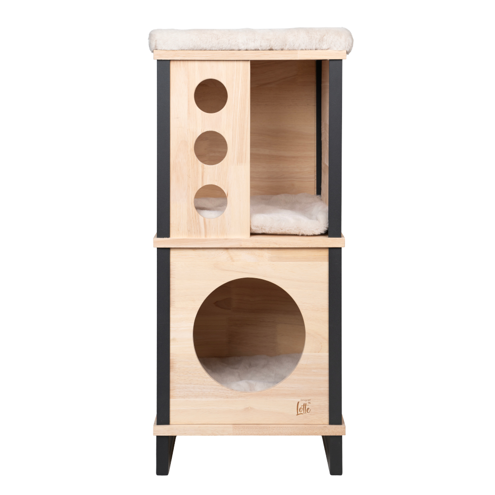 Designed by Lotte Holz-Kratzbaum Nala S - natur / schwarz von Designed by Lotte