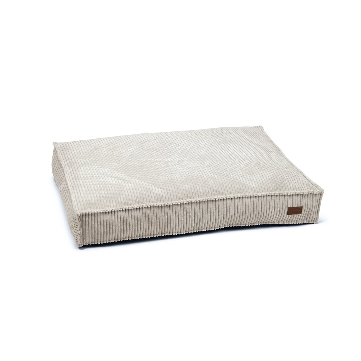 Designed by Lotte Hundekissen Ribbed Hellgrau 100x70x15cm Designed by Lotte Hundekissen Ribbed Hellgrau 100x70x15cm von Designed by Lotte