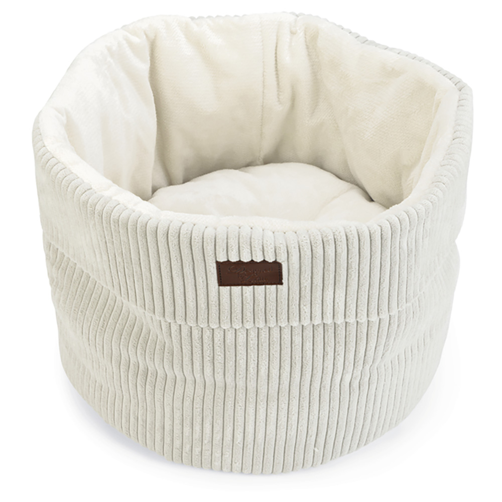 Designed by Lotte Katzenkorb Ribbed - ca. Ø 50 x H 35 cm, hellgrau Designed by Lotte Katzenkorb Ribbed - ca. Ø 50 x H 35 cm, hellgrau von Designed by Lotte