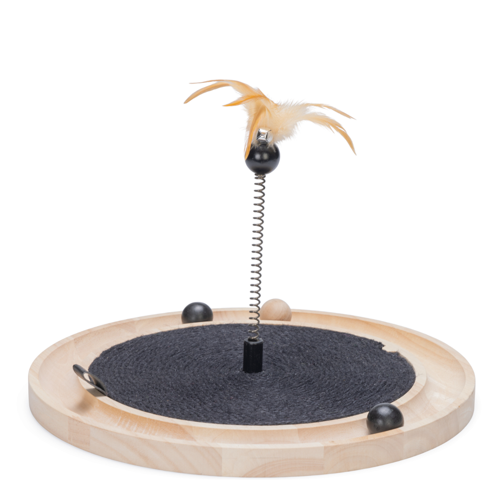 Designed by Lotte Katzenspielzeug Idah aus Holz - Ø 39,5 x H 29 cm Designed by Lotte Katzenspielzeug Idah aus Holz - Ø 39,5 x H 29 cm von Designed by Lotte