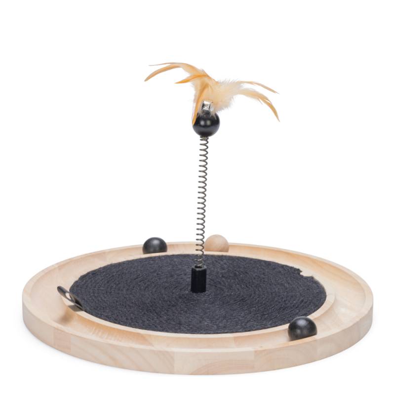 Designed by Lotte Katzenspielzeug Idah aus Holz - Ø 39,5 x H 29 cm Designed by Lotte Katzenspielzeug Idah aus Holz - Ø 39,5 x H 29 cm von Designed by Lotte