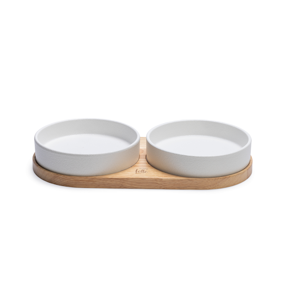 Designed by Lotte Keramik-Dinnerset Lojs für Katzen - 2 x 350 ml Designed by Lotte Keramik-Dinnerset Lojs für Katzen - 2 x 350 ml von Designed by Lotte