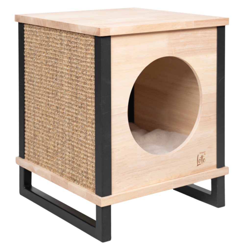 Designed by Lotte Kratzhaus Nala XS - natur / schwarz von Designed by Lotte