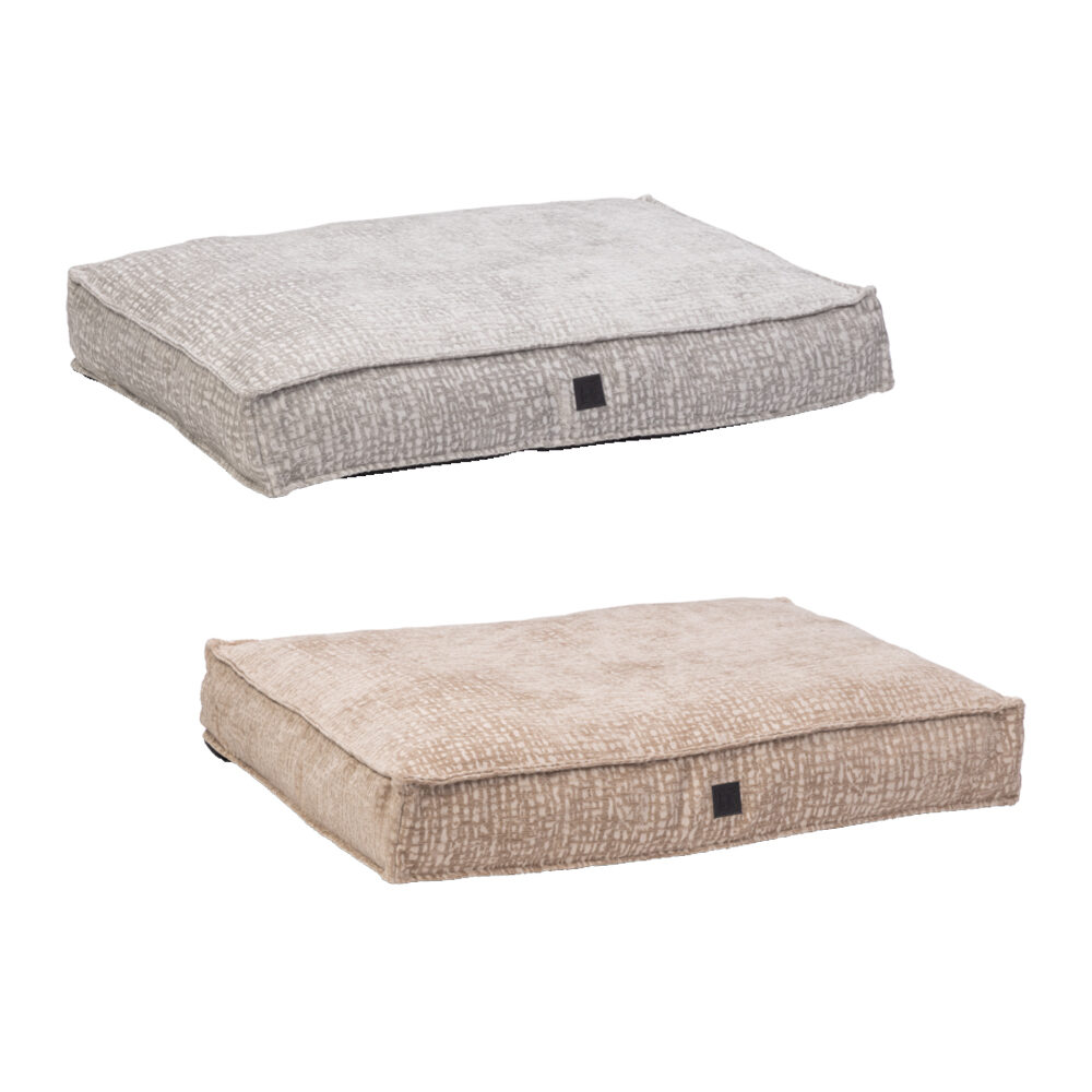 Designed by Lotte Maze Essence Hundekissen - Hellgrau - 100 x 70 cm von Designed by Lotte