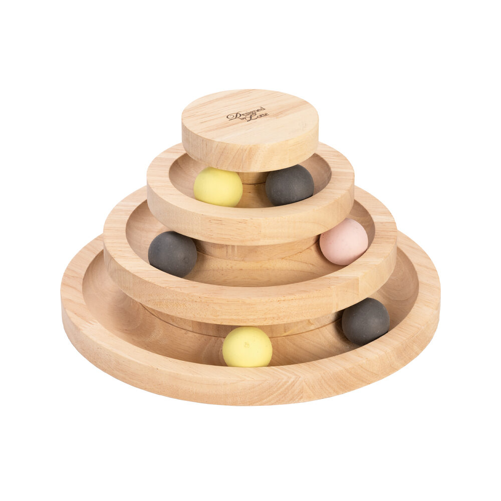 Designed by Lotte Mia Spielturm - Holz - 26 x 26 x 14,5 cm von Designed by Lotte