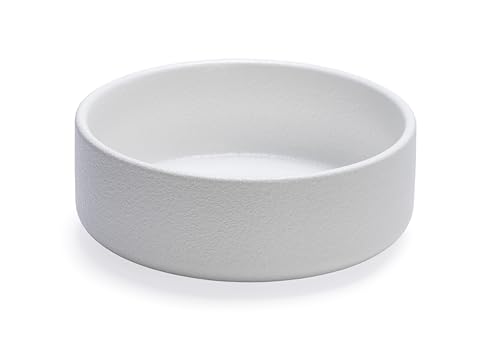 Designed by Lotte Napf Lojs, Katzennapf, Keramik, Weiss, 700 von Designed by Lotte