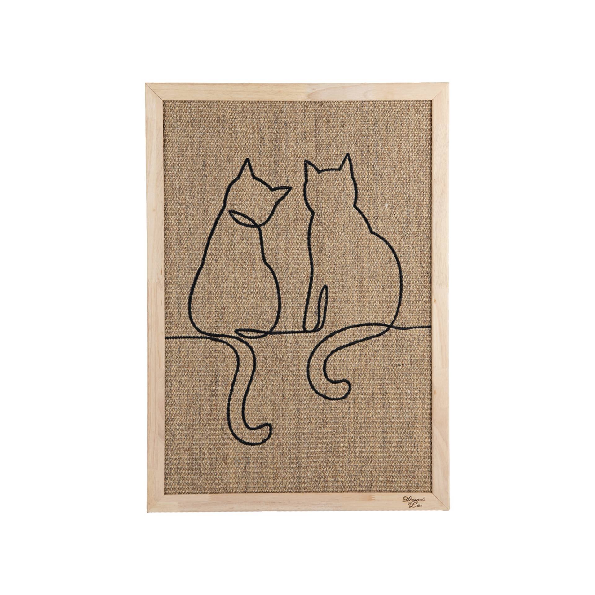 Designed by Lotte Poezels Kratzbrett - Holz - 50 x 70 x 2 cm Designed by Lotte Poezels Kratzbrett - Holz - 50 x 70 x 2 cm von Designed by Lotte