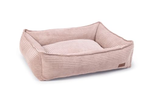 Designed by Lotte Ribbed - Hundebett - Rosa - 80x70x22 cm von Designed by Lotte