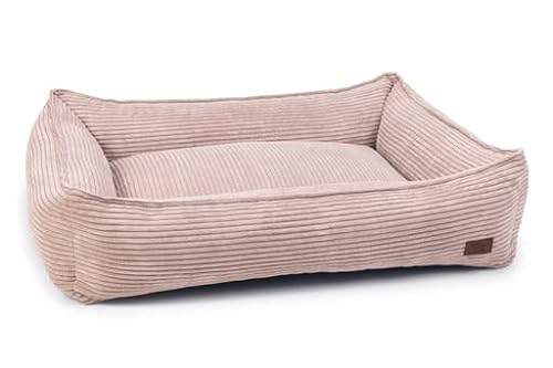 Designed by Lotte Ribbed - Hundebett - Rosa - 95x80x23 cm von Designed by Lotte