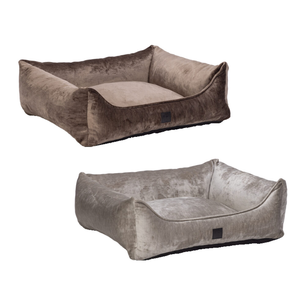 Designed by Lotte Soft Essence Hundebett - Mokka - 65 x 60 cm von Designed by Lotte