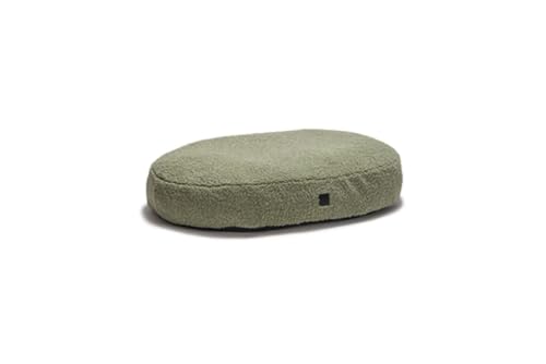Designed by Lotte Yndis - Hundekissen - Oval - Grün - 100x70x15 cm von Designed by Lotte
