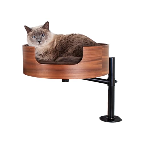 Desk Nest Katzenbett – platzsparendes, erhöhtes Bett für Katzen – hält Schreibtische übersichtlich, 360° verstellbar, unterstützt 11,3 kg – sicher, stilvoll und langlebig – perfekt für das Home Office Desk Nest Katzenbett – platzsparendes, erhöhtes Bett für Katzen – hält Schreibtische übersichtlich, 360° verstellbar, unterstützt 11,3 kg – sicher, stilvoll und langlebig – perfekt für das Home Office von Desk Nest