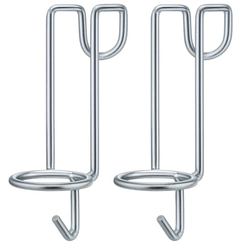 Metallstruktur, 2 Stück, Eisengestell, Eimerhaken, silberfarben, Set Bauernhöfe, nicht bohren, vielseitig für Schuppen und Pferdeställe, rostbeständiges Design Metallstruktur, 2 Stück, Eisengestell, Eimerhaken, silberfarben, Set Bauernhöfe, nicht bohren, vielseitig für Schuppen und Pferdeställe, rostbeständiges Design von Deskium