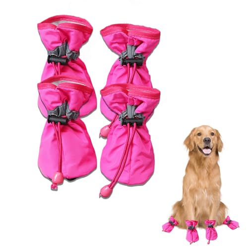 Desuibao Hundeschuhe für kleine, mittelgroße und große Hunde mit reflektierendem Riemen, rutschfeste Hundeschuhe für heißen Bürgersteig, Hundeschuhe und Pfotenschutz für Katzen, Haustiere, Hunde, Desuibao Hundeschuhe für kleine, mittelgroße und große Hunde mit reflektierendem Riemen, rutschfeste Hundeschuhe für heißen Bürgersteig, Hundeschuhe und Pfotenschutz für Katzen, Haustiere, Hunde, von Desuibao