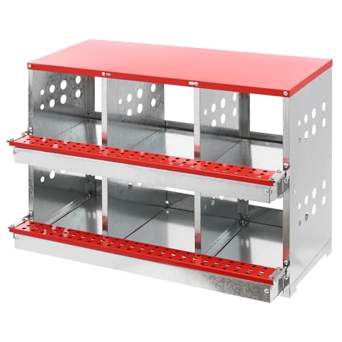 Hühner Nistkästen, Innenbereich 6 Loch Nistkasten für Hühner Hühnerstall Legekasten, für Hausgebrauch, landwirtschaftliche Betriebe 84 * 42 * 62cm Hühner Nistkästen, Innenbereich 6 Loch Nistkasten für Hühner Hühnerstall Legekasten, für Hausgebrauch, landwirtschaftliche Betriebe 84 * 42 * 62cm von Dettchan