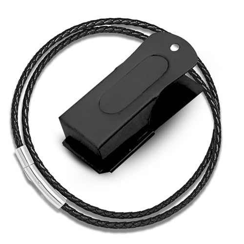 Devault Gear Schwarzer Hundeklicker mit Halskette - Clicker für Haustiertraining - Hundetraining & Verhaltenshilfen einfach überall hin mitzunehmen - Bringen Sie Ihrem Hund Tricks bei oder belohnen Devault Gear Schwarzer Hundeklicker mit Halskette - Clicker für Haustiertraining - Hundetraining & Verhaltenshilfen einfach überall hin mitzunehmen - Bringen Sie Ihrem Hund Tricks bei oder belohnen von Devault Gear